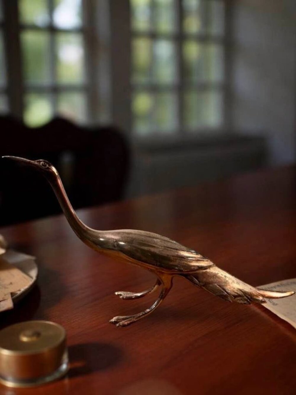 Vintage WB Pheasant Bird Sculpture #2271 Weidlich Bros Silverplate Centerpiece - Picture 2 of 11